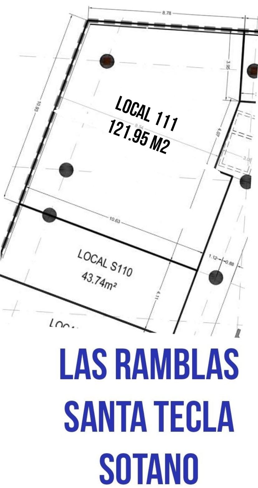 Local 111 Las Ramblas Santa Tecla