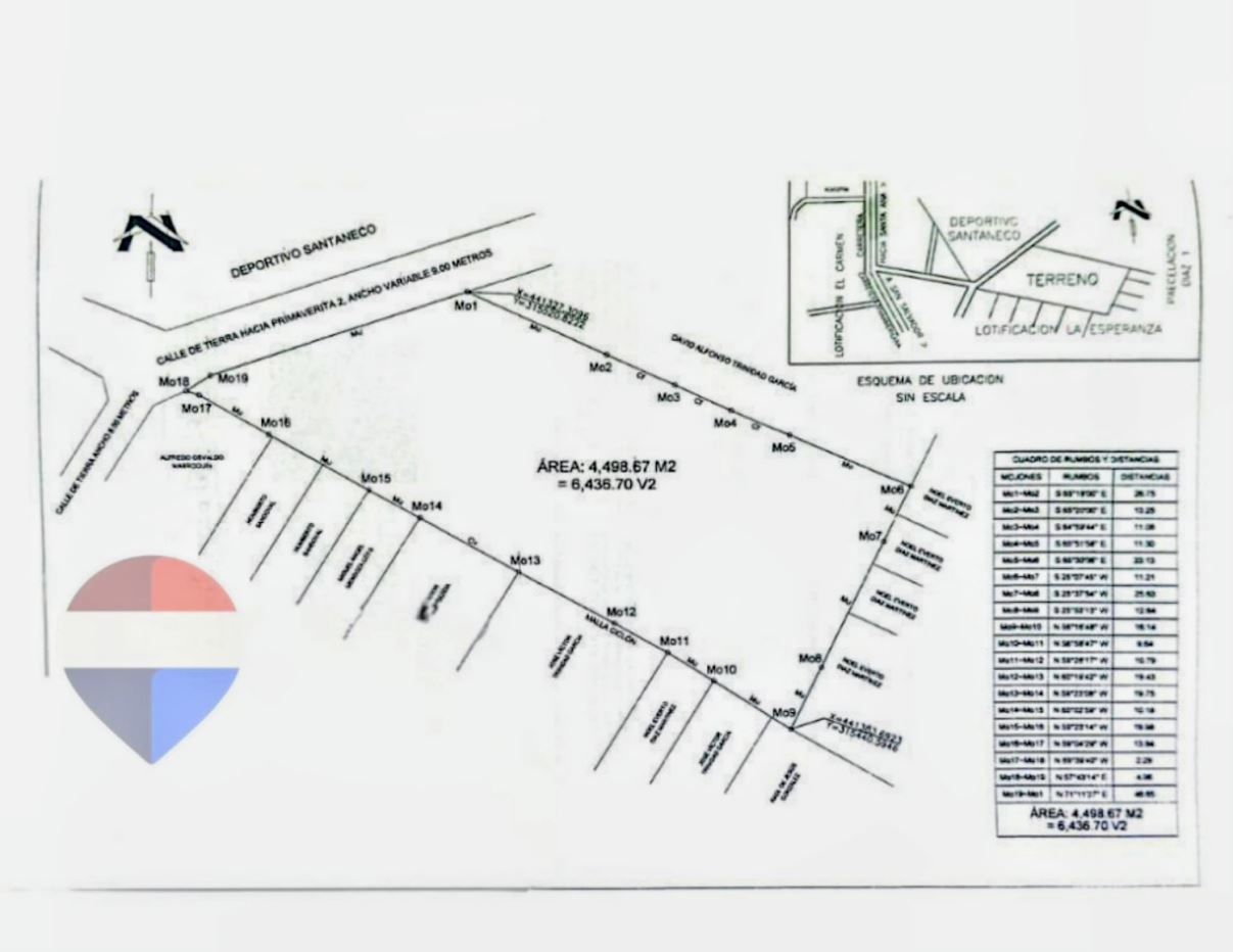 FOR SALE LAND WITH HOUSE TO REMODEL. CANTON PRIMAVERA